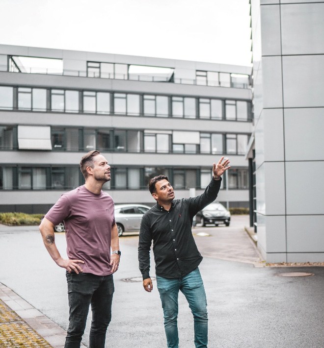 Martin Albrecht und Patric Lindenberg